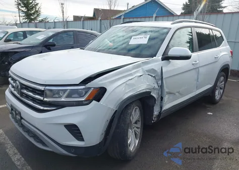 2021 Volkswagen Atlas 2.0T Se W/Technology from USA, damaged, VIN 1V2KP2CA0MC607412